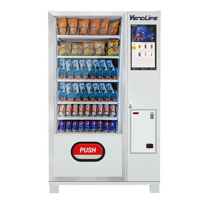 high capacity for snack and drinks  vending machine with metal spiral spring coil