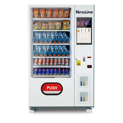 MDB System Cold Drink And Snack Vending Machine CQC Approved