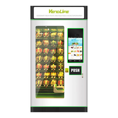  High Quality Sheet Metal Snacks Glass Bottle Drinks Combo Water Vending Machine With Elevator