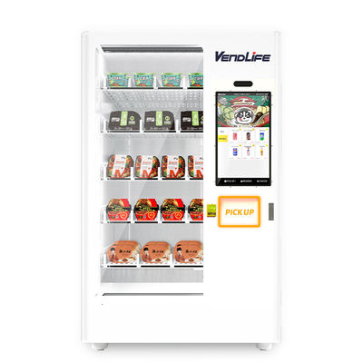 Self Service Fresh Salad Vending Machine 60HZ 380kg Netweight