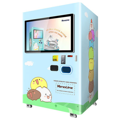 Ice Cream Vending Machines Pembayaran Nfc Tersedia OEM Tersedia